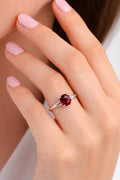 PriGarnet Birthstone Code:SJ0002  birthstone ring  Month: January