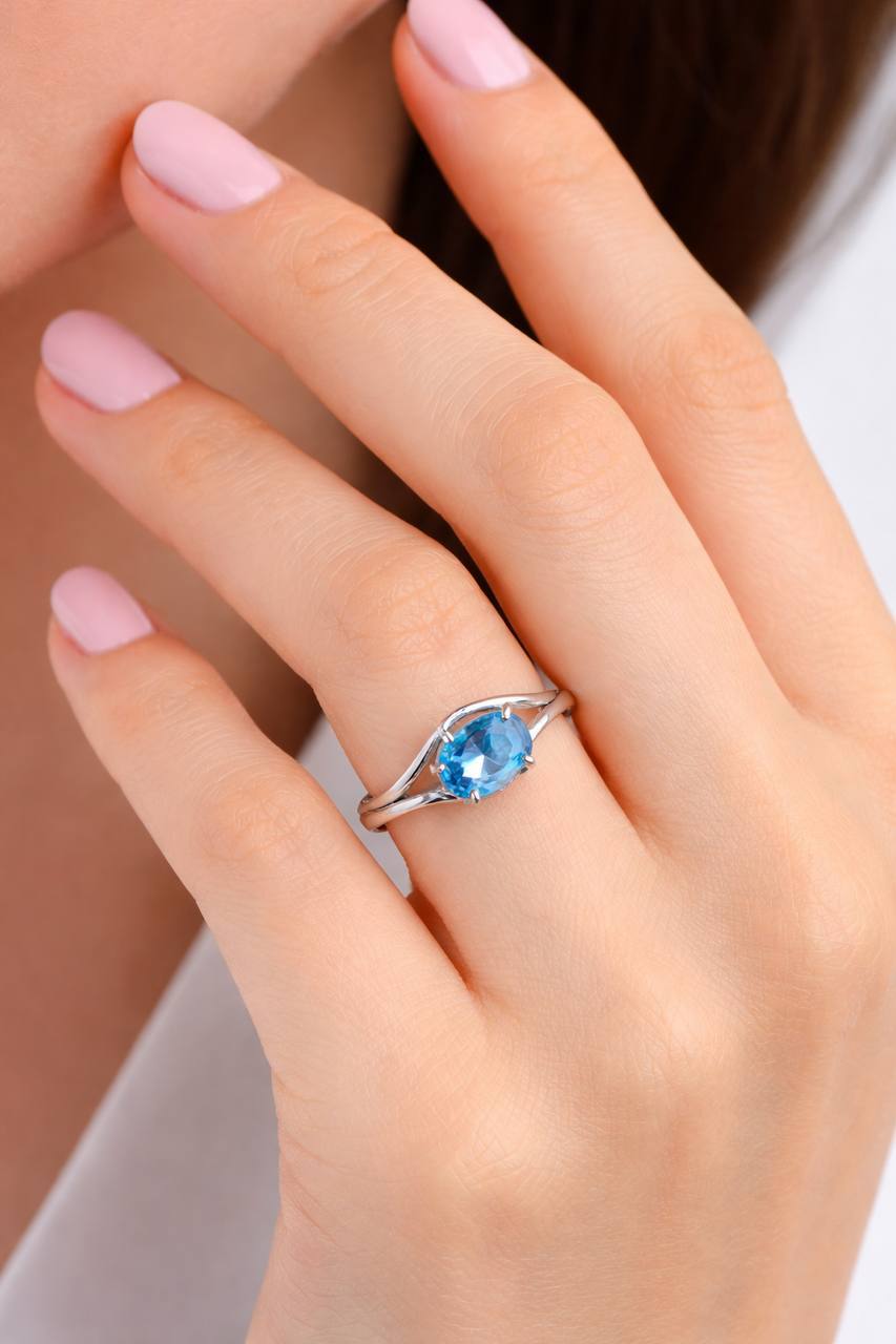 Blue Topaz birthstone