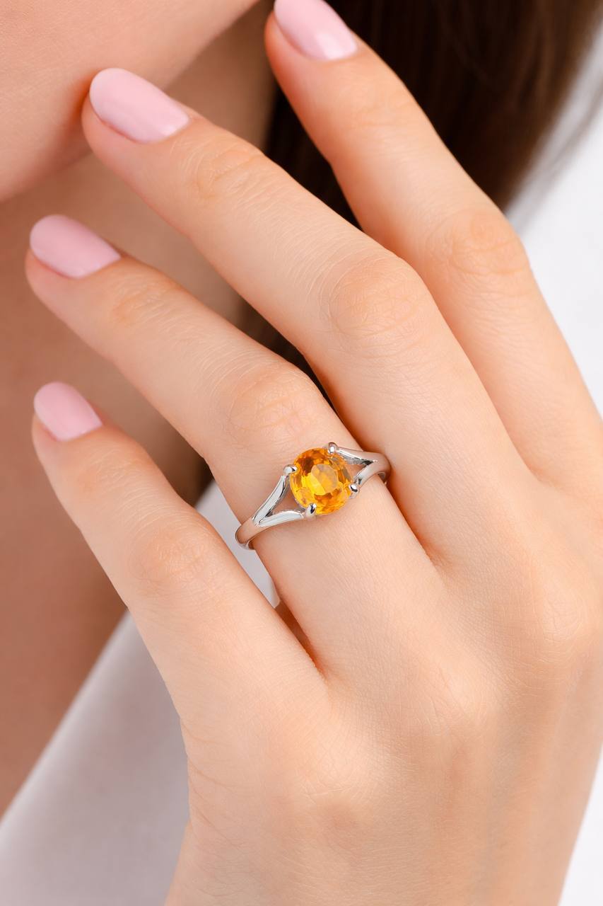 Citrine Birthstone Ring