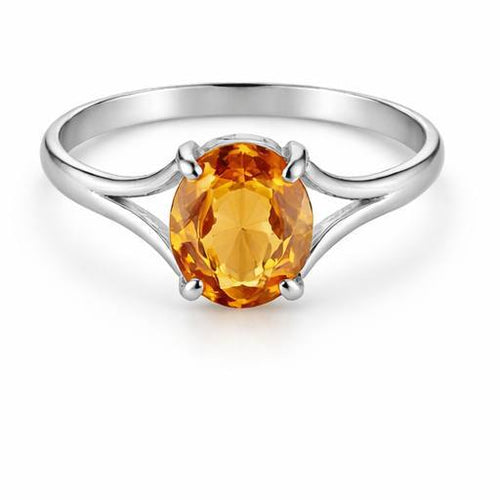 Citrine Birthstone Ring