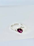 Rhodolite Garnet Birthstone Ring
