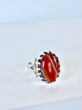 Gemstones with sterling silver &nbsp;Yemeni Aqeeq Ring&nbsp;