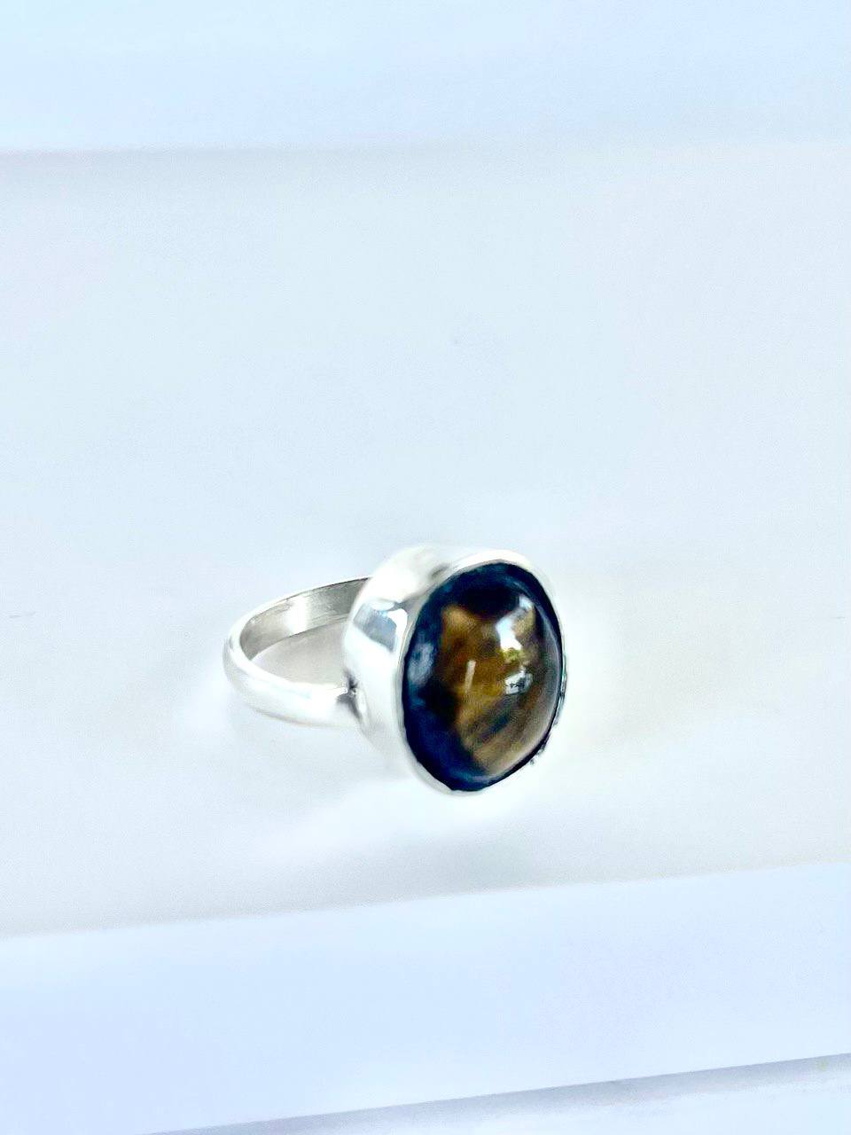 Gemstones with sterling silver Tigers eye gemstone &nbsp;